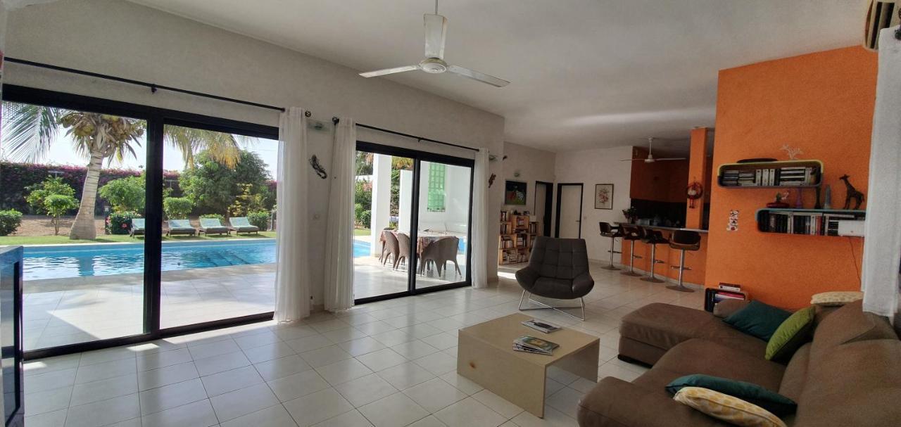 La Maison Blanche A Ngaparou, Splendide Villa Contemporaine Luaran gambar